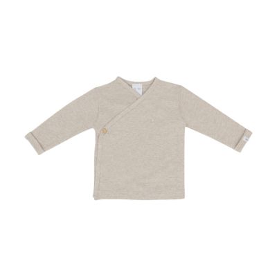Klein Baby Wrap Top - Beige Melange