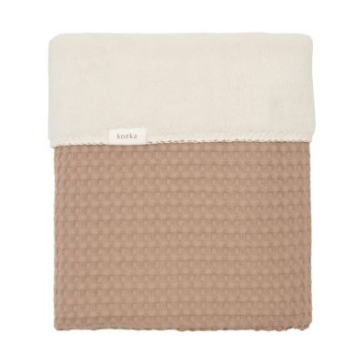 Koeka Oslo Teddy Eenpersoonsdeken - Wafel