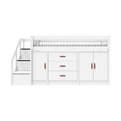 LifeTime Breeze Halfhoogslaper – All-In-One – Luxe lattenbodem 
