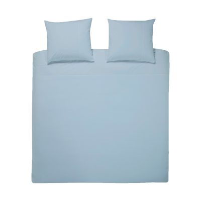 Town &amp; Country Lugano Wafel Dekbedovertrek Blauw 200 x 220 cm