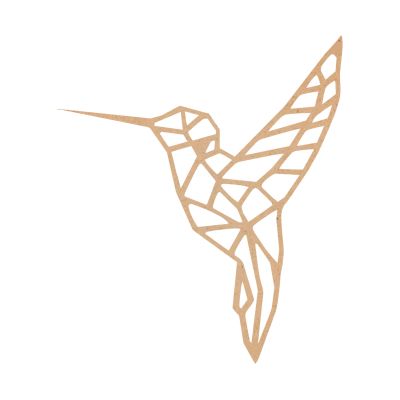 Maison Cocon Kolibrie Wanddecoratie - Medium