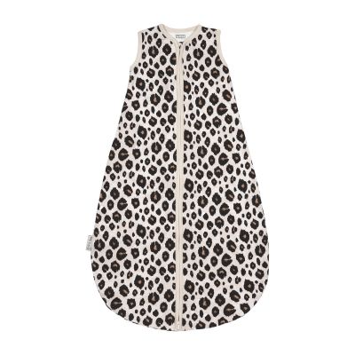 Meyco Zomerslaapzak Rond - Leopard - Sand Melange