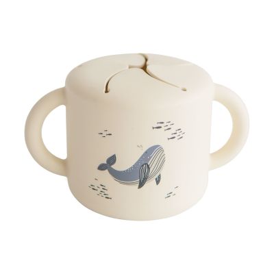 Mushie Snack Cup - Whales