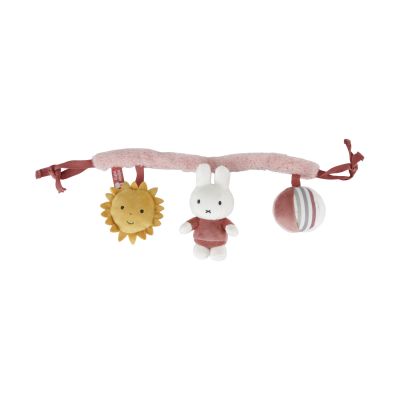 Nijntje Fluffy Wagenspanner - Pink