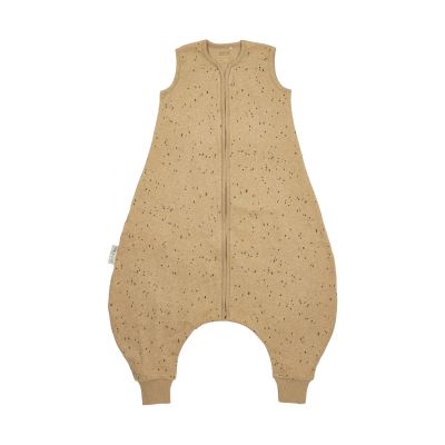 Meyco Rib Mini Spot Jumper Slaapzak - Zomer - Toffee Melange