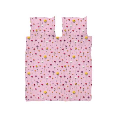 Snurk Bloom Dekbedovertrek – 200 x 200/220 cm – Pink