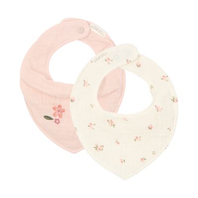 Little Dutch Bandana Slab Hydrofiel - Set van 2 - Fairy Blossom &amp; Blossom