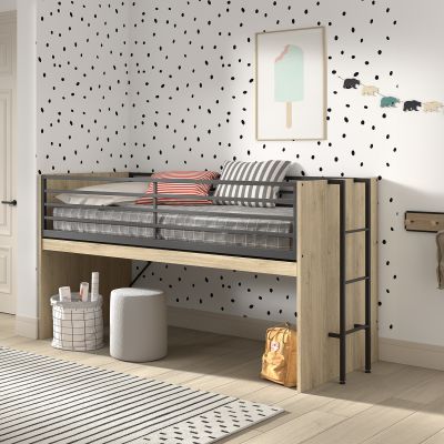 Vipack Sam Halfhoogslaper - Eiken