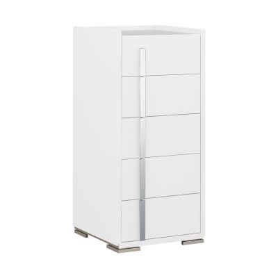 Gautier Tactil Commode Met 5 Lades Wit