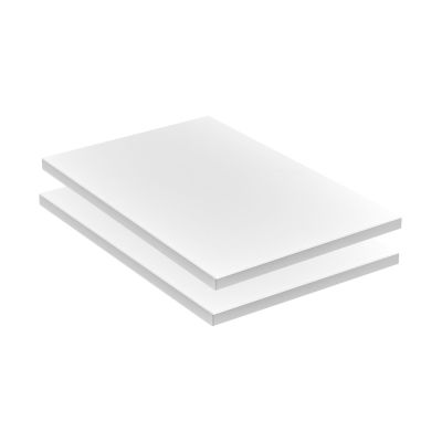 Gautier Tactil Legplanken 2 Stuks Wit