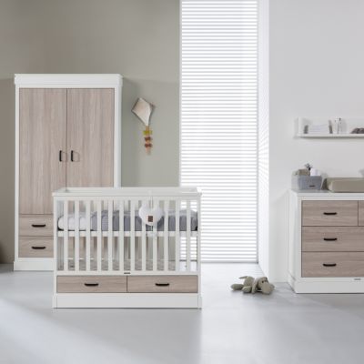 Kidsmill Newport Babykamer Wit / Eiken