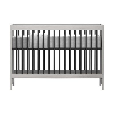 Europe Baby Vittoria Babybed Grijs / Zwart 60 x 120 cm