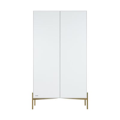 Kidsmill Boutique Kledingkast 2-Deurs Wit / Brass
