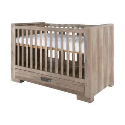 Kidsmill Brent Babybed Met Lade Oldwood 60 x 120 cm
