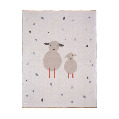 Laessig Knitted Tiny Farmer Sheep Deken