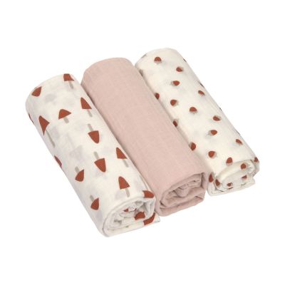 Laessig Little Forest Swaddle 3 Stuks