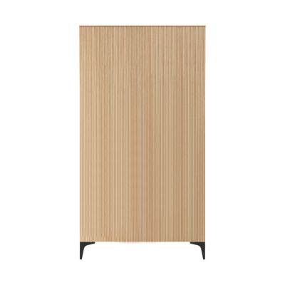Kidsmill Levi Kledingkast 2-Deurs - Incl. Rechte Poot - Naturel Eiken