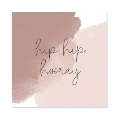 Studio Jans Minikaart - Hip Hip Hooray
