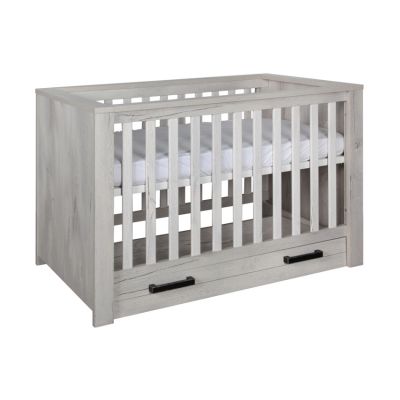 Kidsmill Sem Nautic Babybed Met Lade Grijs  60 x 120 cm