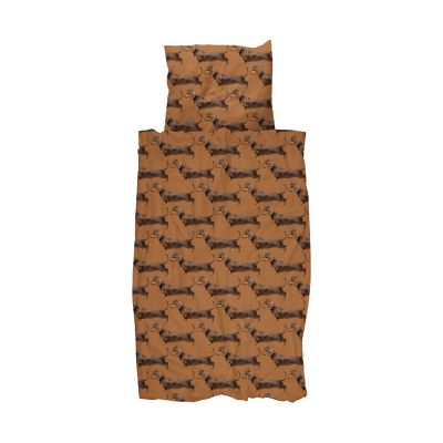 Snurk James Dekbedovertrek Brown