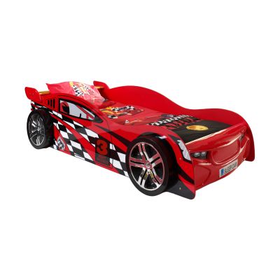 Vipack Night Speeder Autobed Rood 90 x 200 cm