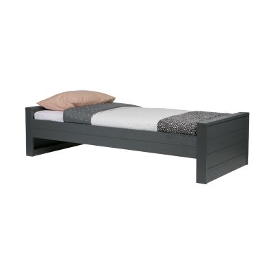 Woood Dennis Bed Steel Grey 90 x 200 cm